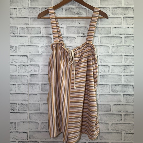 Women’s Free People beach multicolor Marianna sleeveless shorts romper Small - Picture 2 of 5